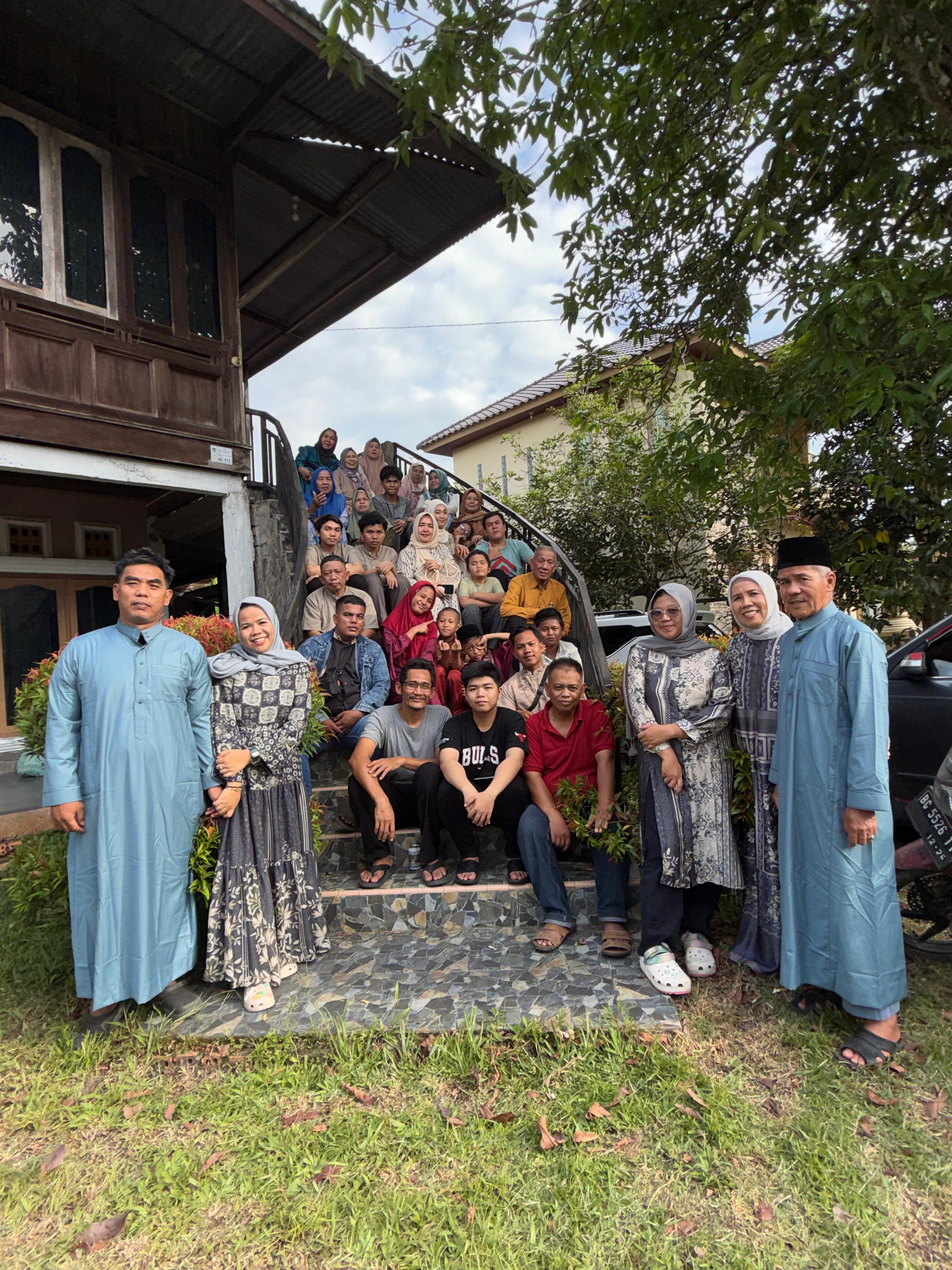 Family gathering during Idul Fitri